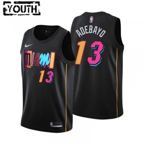 Barn Miami Heat Tröja Bam Adebayo 13 Nike 2021-22 City Edition Swingman